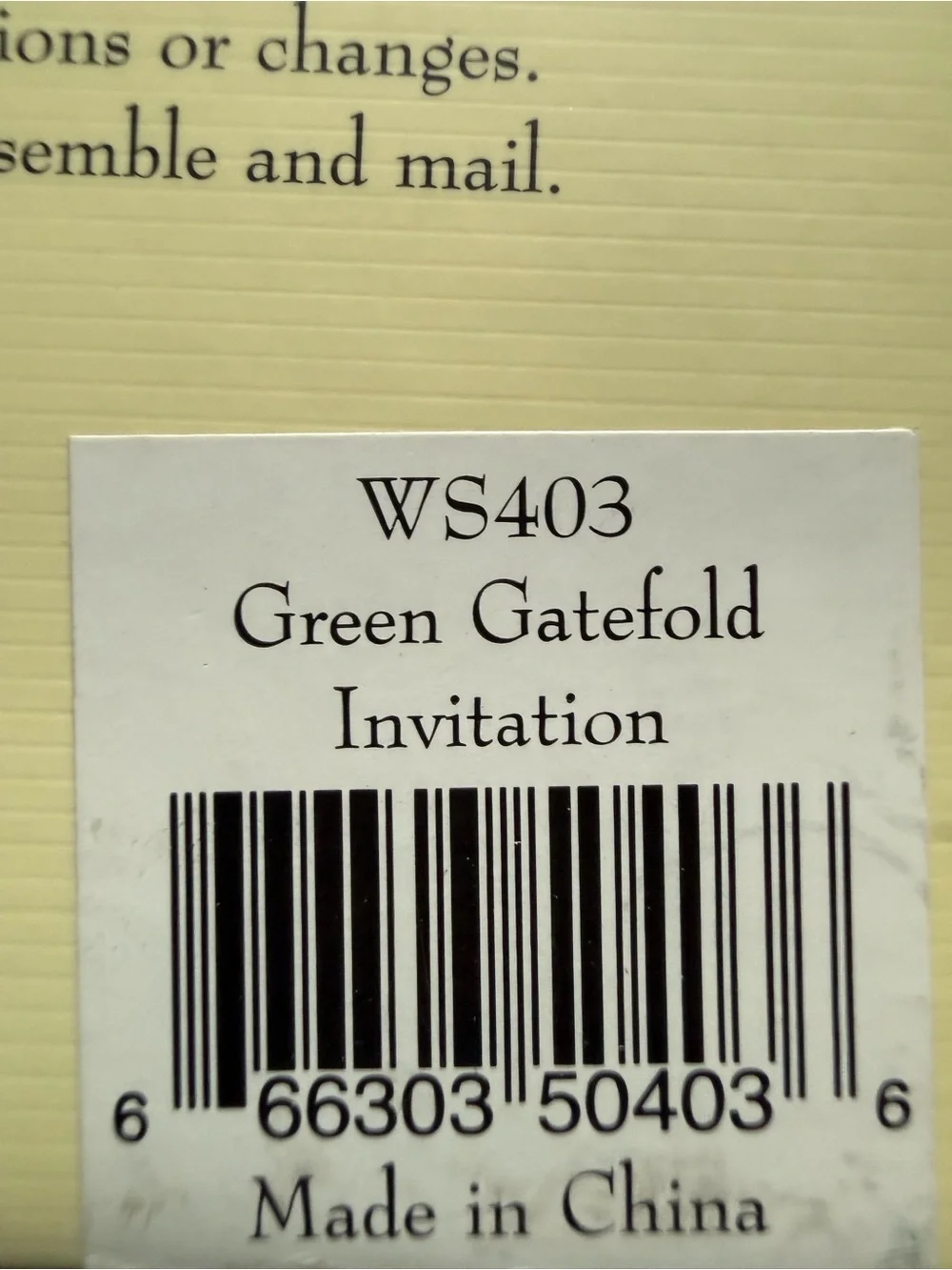 Soft Sage Floral Invitation Set of 25 Anna Griffin